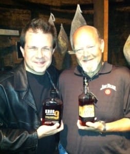 BourbonBlog's Tom Fischer with Fred Noe, 7th Generation Jim Beamy Family Distiller