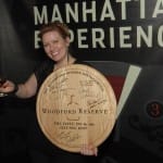 Mixologist Joann Spiegel, winner of the “Well-Crafted Manhattan”