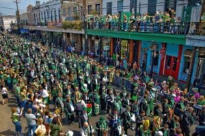 St. Patrick's Day Party and Parade New Orleans