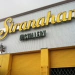 new Stranahans Distillery sign