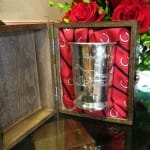 Each Silver Mint Julep cup will be individually numbered and presented in the signature Woodford Reserve casing made from the same wood as Woodford Reserve barrels