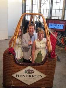 BourbonBlog.com's Tom Fischer reports live from the Hendrick's Gin Hot Air Balloon