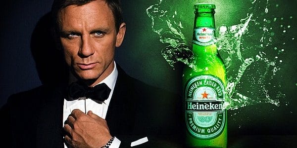 Skyfall James Bond Heineken Daniel Craig