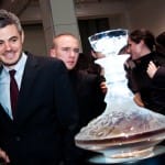 The Macallan 64 year old extremely rare Scotch in a Lalique crystal decanter being auctioned at Sotheby’s