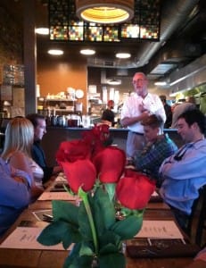 Four Roses Master Distiller Jim Rutledge shares his tasting notes of the new Four Roses 2012 Limited Edition Small Batch at a Bourbon Dinner at the Blind Pig in Louisville, Kentucky