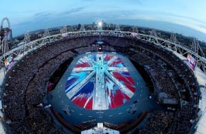 2012 Olympic Games Closing Ceremony at London Olympics Stadium