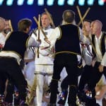 Monty Python’s Eric Idle performs comedy at London Olympics Closing Ceremony 2012