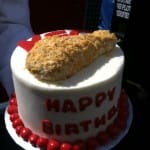Chicken Birthday Cake
