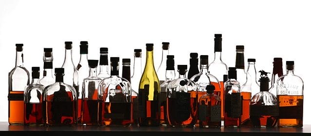 Bourbon Bottle