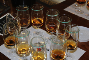Sampling all 10 unique recipes of Four Roses Bourbon Whiskey