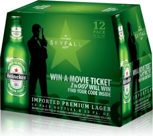 Skyfall Heineken Beer 12 pack