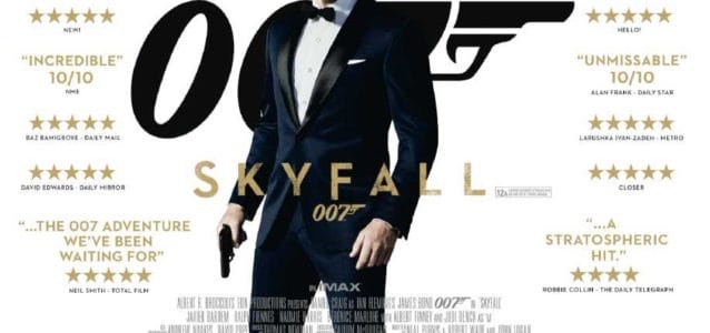 New Skyfall Movie Poster featuring Daniel Craig James Bond