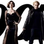 Skyfall Movie Poster featuring Daniel Craig as James Bond; Bérénice Marlohe as Sévérine; Javier Bardem as Silva; Naomie Harris as Eve