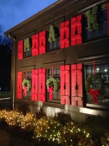 Maker's Mark Decorated for Christmas During Candlelight Tours