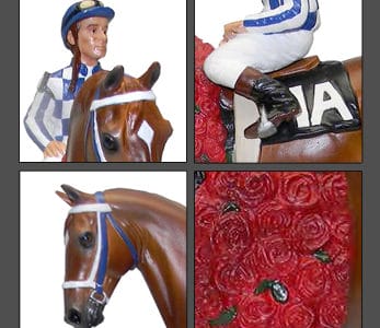 Four Roses Secretariat Bourbon Decanter