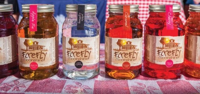 Firefly Moonshine Flavors
