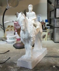 Four Roses Secretariat Limited Edition Decanter, unfinished