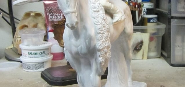 Four Roses Secretariat Limited Edition Decanter, unfinished