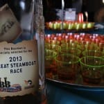 The special limited edition Four Roses Single Barrel 2013 Great Steamboat Race Belle of Louisville Bourbon