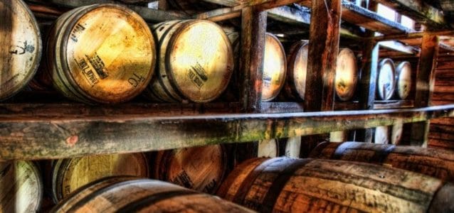 Bourbon barrels
