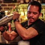 Bartender Erick Castro