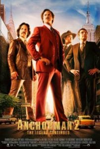 Anchorman 2 movie poster