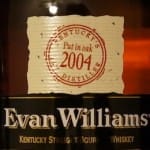 Evan Williams Single Barrel Vintage 2004