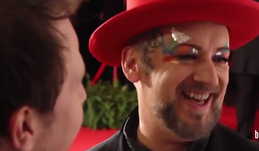 Boy George Smiling