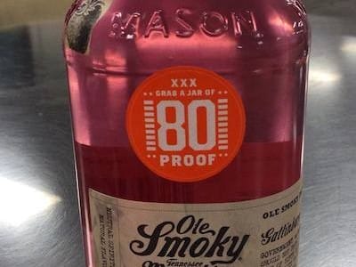 Ole Smoky 80 proof flavored moonshine