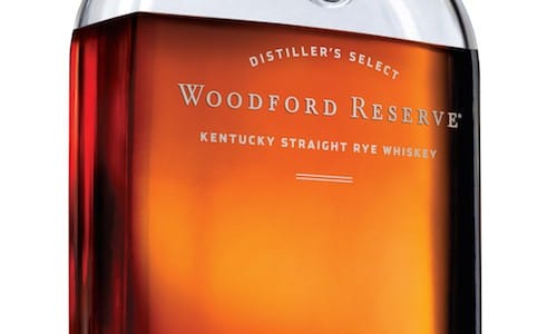 Woodford Reserve Rye Whiskey bottle