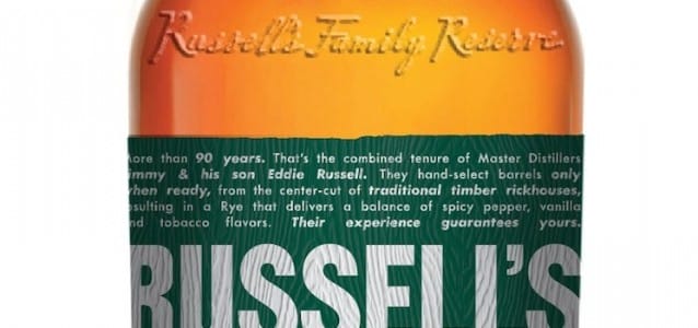 Russell's Reserve Single Barrel Rye Whiskey