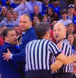 Coach cal ejected
