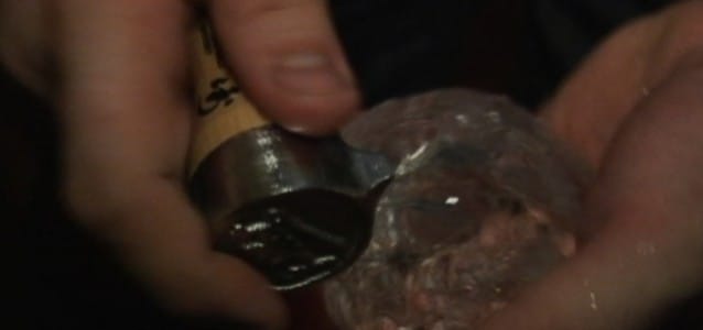 400-Year-Old Ice with Four Roses Bourbon at The Mixoloseum, New Orleans