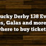 Kentucky Derby 138 Events, Parties, Galas and more, 2012 where to buy tickets