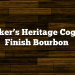 Parker’s Heritage Cognac Finish Bourbon