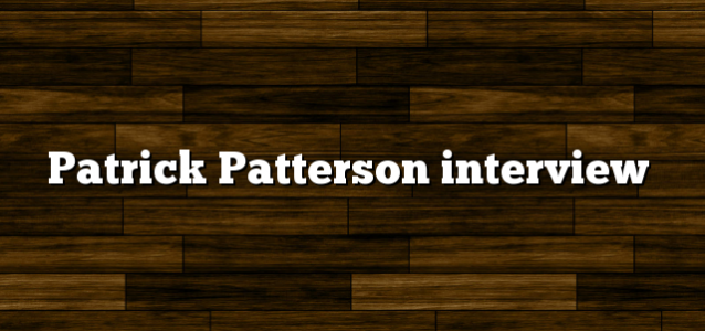 Patrick Patterson interview