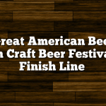 The Great American Beer Run with Craft Beer Festival at Finish Line