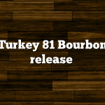 Wild Turkey 81 Bourbon, new release