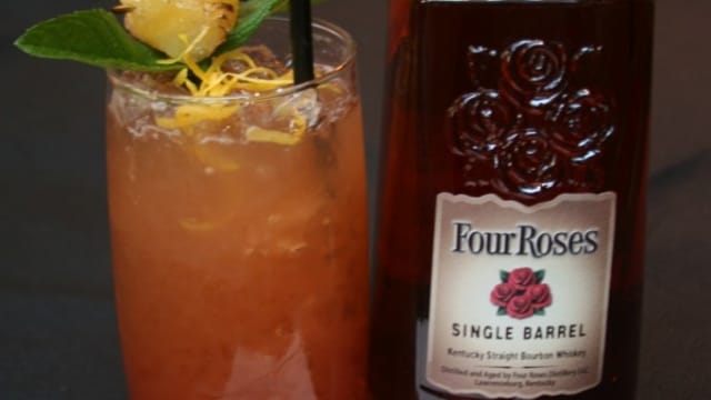 Cherry Blossom Julep by Roy McCollister of Varanese Restaurant, Louisville