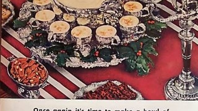 Four Roses Eggnog Recipe from Life Magazine