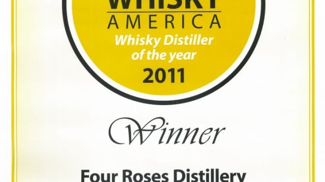 Four Roses Named 2011 Whisky Distiller of the Year