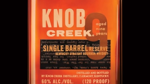 Knob Creek Single Barrel Reserve Released