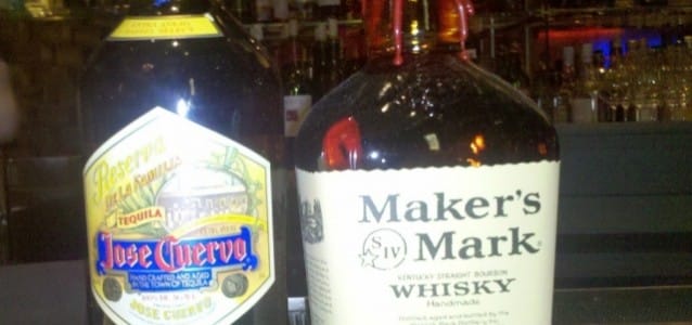Maker’s Mark Bourbon Wins Over Jose Cuervo Tequila, do you think they look the same?