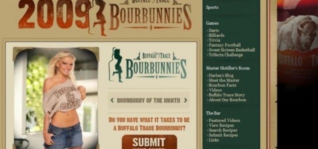 New Buffalo Trace Saloon Website and “Bourbonbunnies”