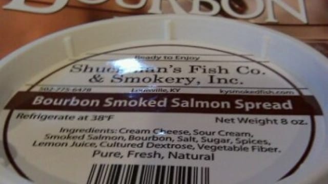 Old Rip Van Winkle Bourbon in Fishspread?