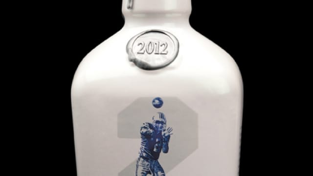 Tim Couch Marker’s Mark Bottle 2012 Commemorative Limited Edition Bourbon