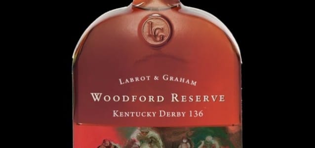 Woodford Reserve 2010 Kentucky Derby Bottle Limited Edition featuring art of Jeaneen Barnhart