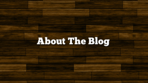 About The Blog