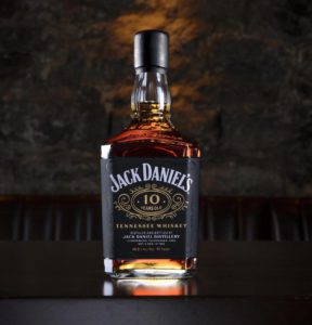 Jack Daniels 10 year old Tennessee Whiskey