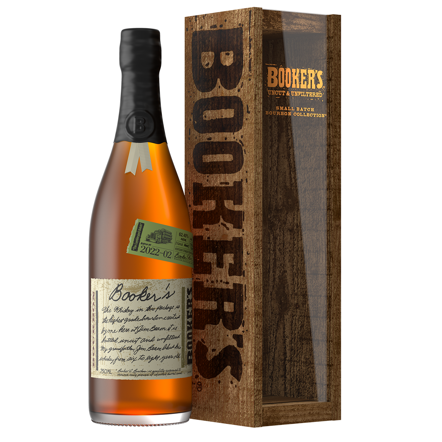Booker's Bourbon Whiskey The Lumberyard Batch